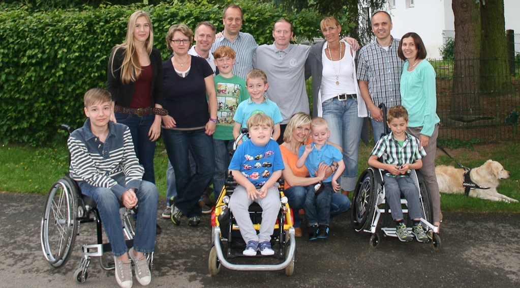 Joey Kelly und SMA-Familien